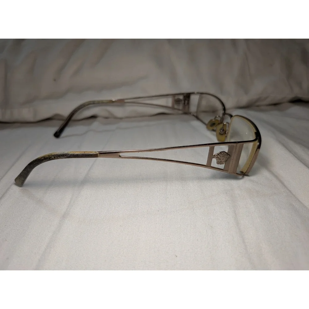 Versace, 1111, Color 1013 Brown, 49-17-135, Made in Italy